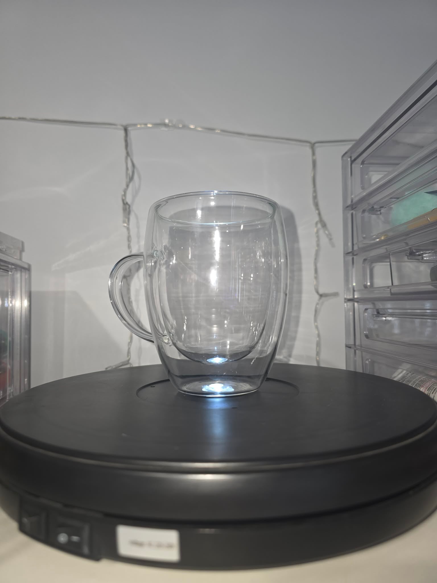 Snowglobe Glass Mug