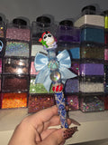 Blue Donkey Bling Pen