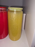 Yellow Mica 20oz Glass